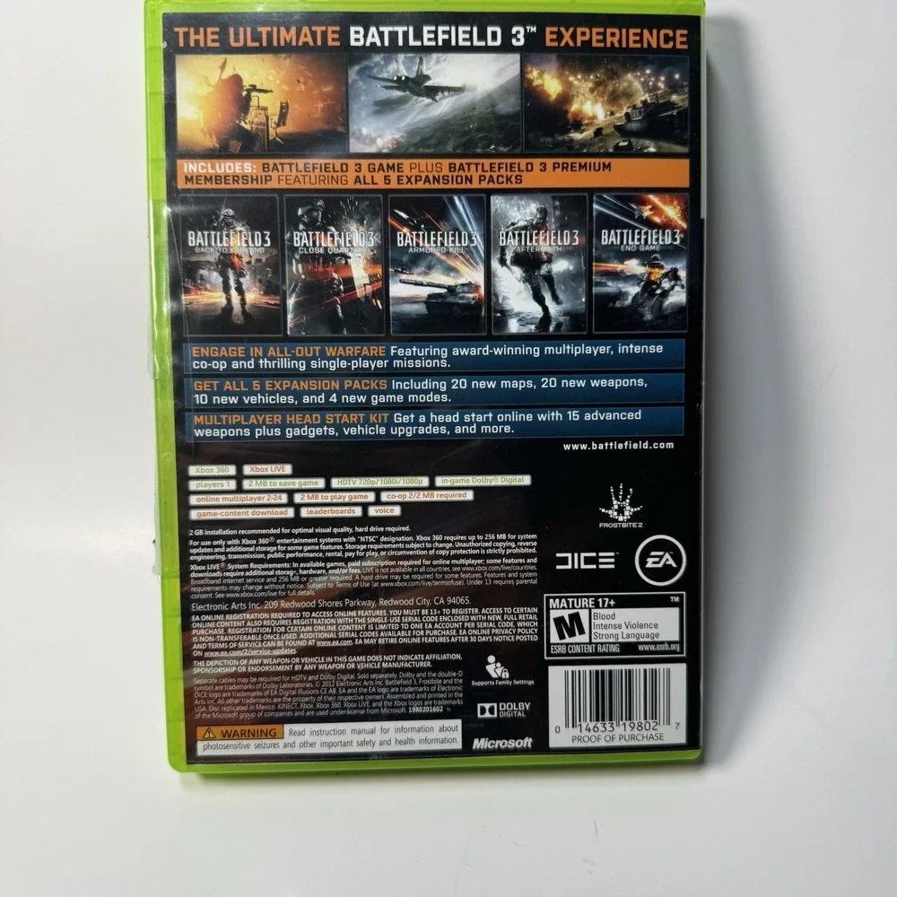Xbox 360 Shooter Games Lot of 4 CIB (Tested & Working)